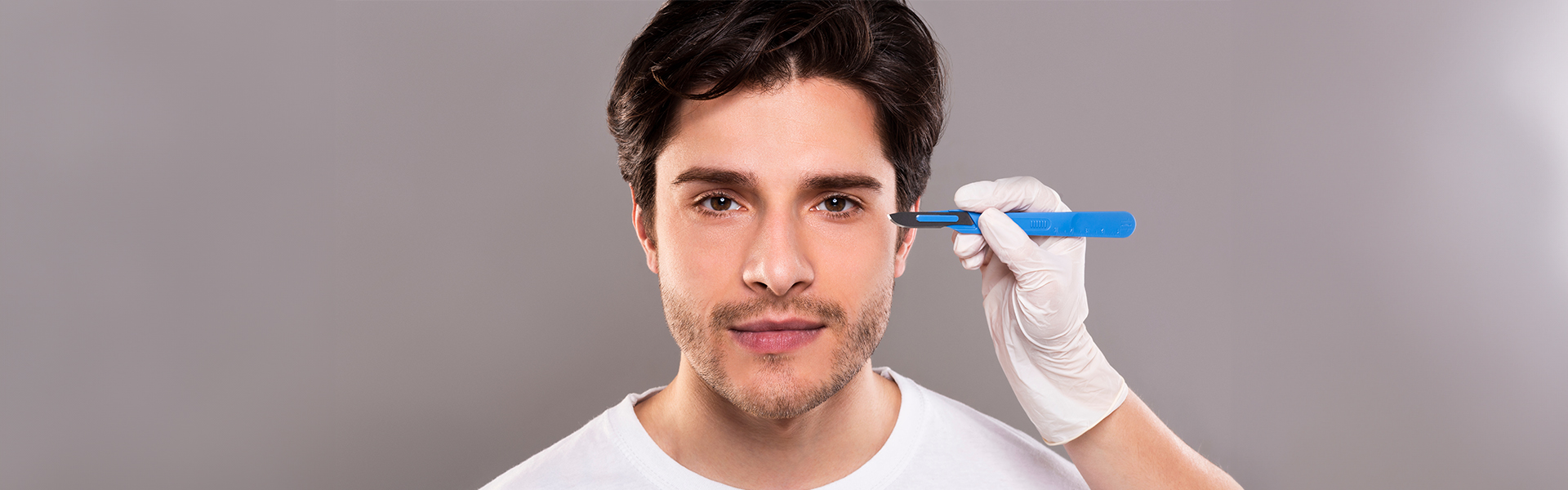 male upper eyelid surgery