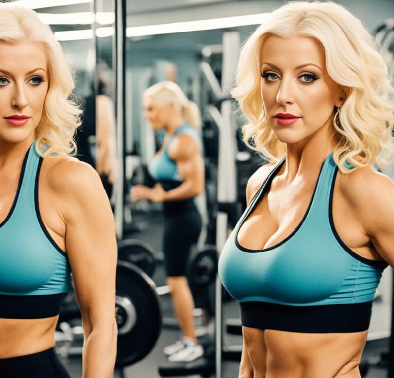 christina aguilera weight loss