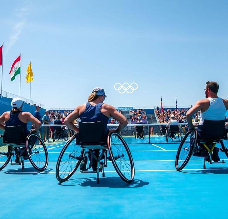 wheelchair tennis Paralympics 2024