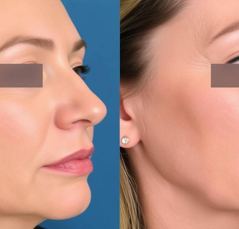 jowl lift before after