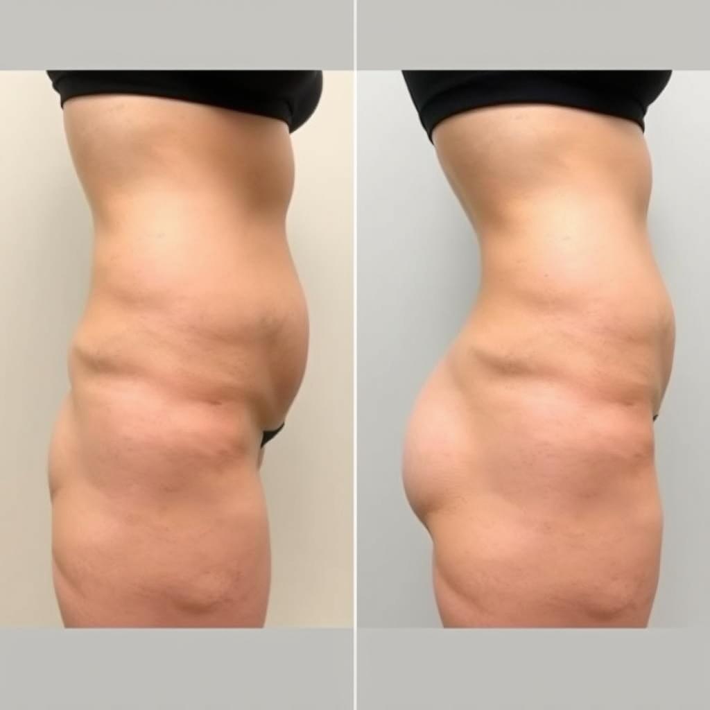 1 year+ after tummy tuck showing final results