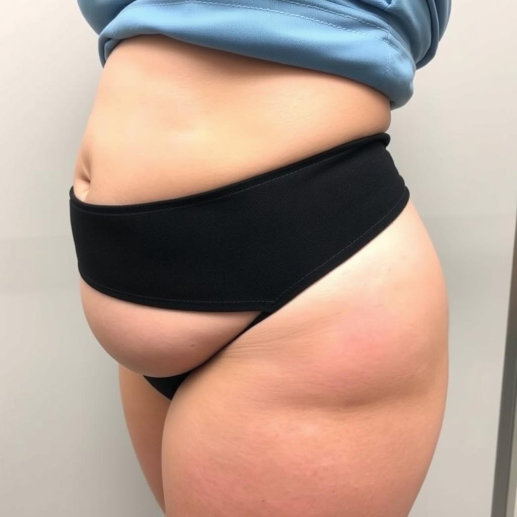 First week after tummy tuck showing initial recovery