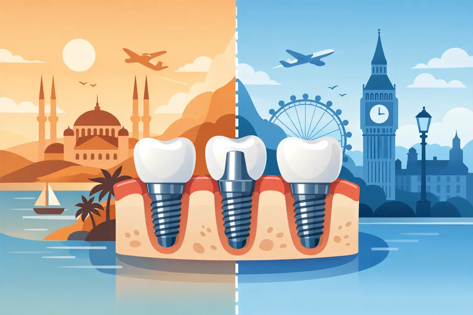Dental Implants Turkey Vs Uk: What Changes? 1 Dental Implants Turkey Vs Uk: What Changes?