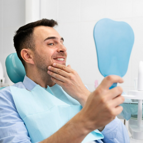 Full Smile Makeover With Porcelain Fused To Metal Crowns