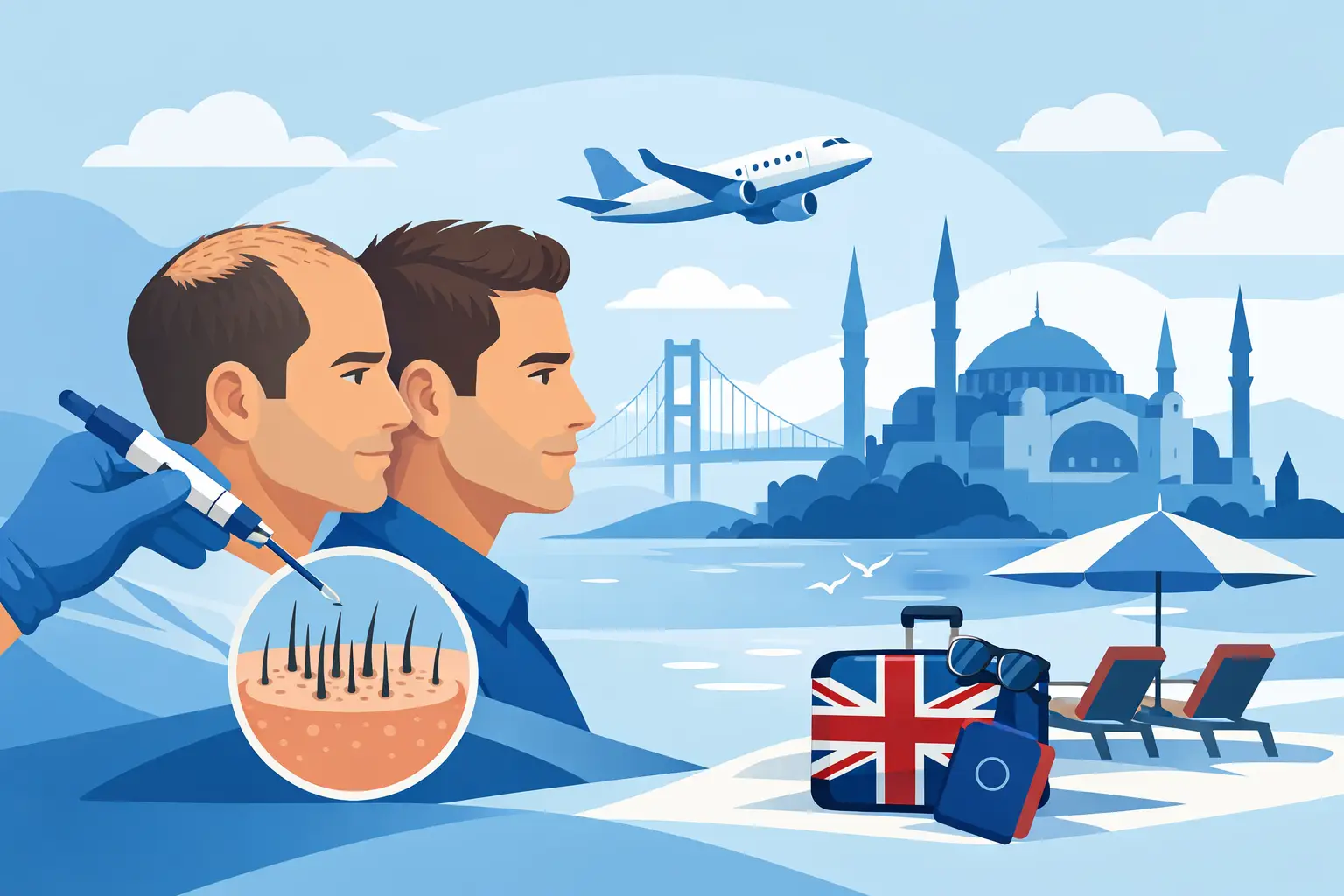 Hair Transplant Turkey For British Men