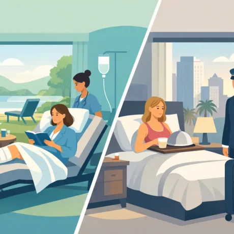 Recovery Retreat vs Hotel After Surgery